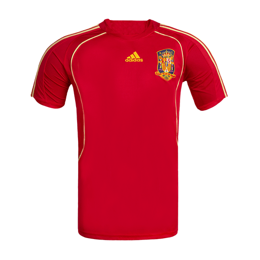 Spanien Hemma Fotbollströjor Euro 2008 Retro