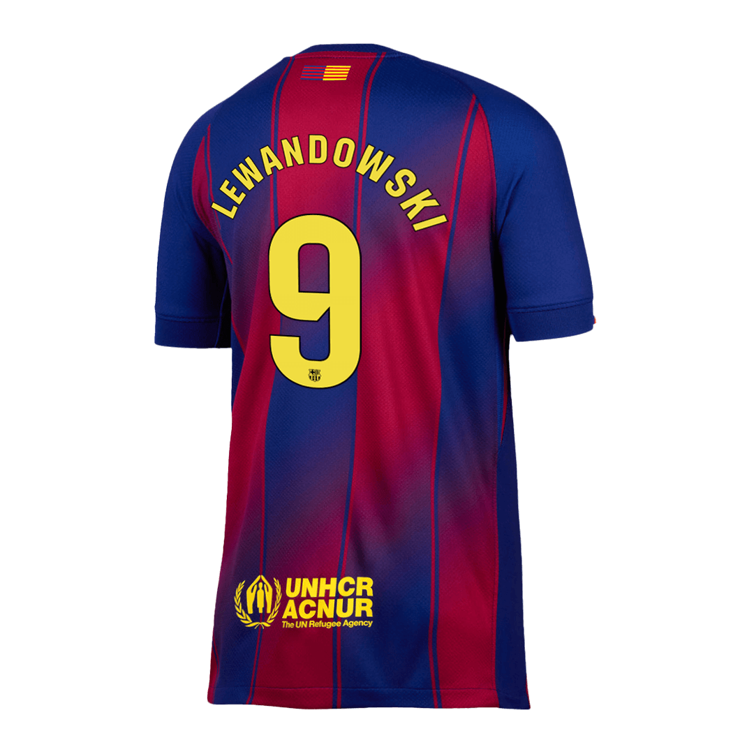 LEWANDOWSKI #9 Barcelona Tröja 2025/26 Hemma