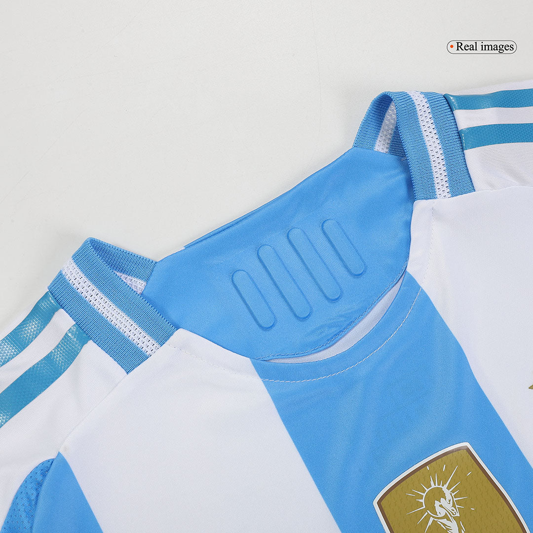 Argentina Hemma Fotbollströjor 2024 Autentisk