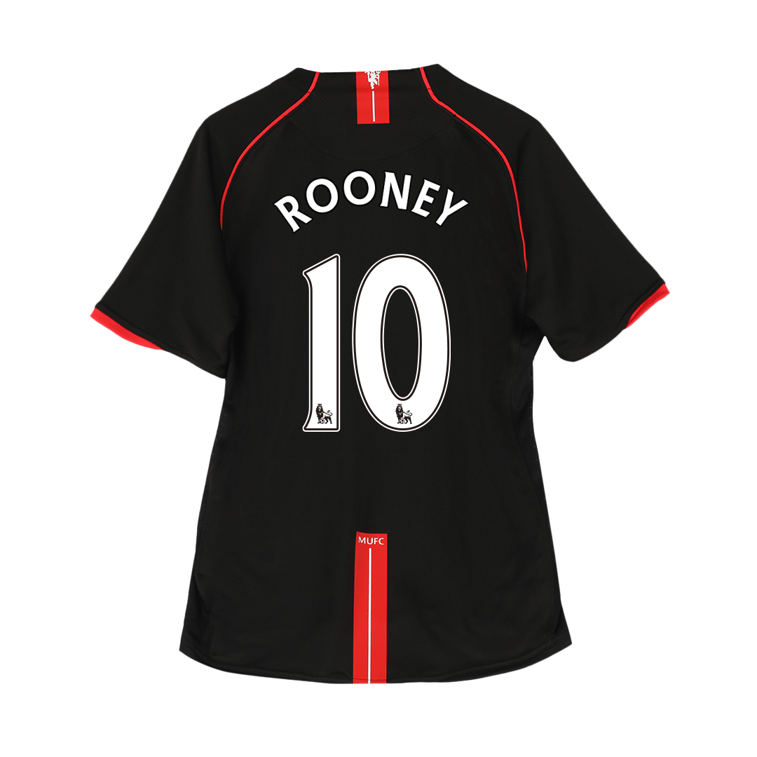 Retro Manchester United Borta Fotbollströja ROONEY #10 2007/08