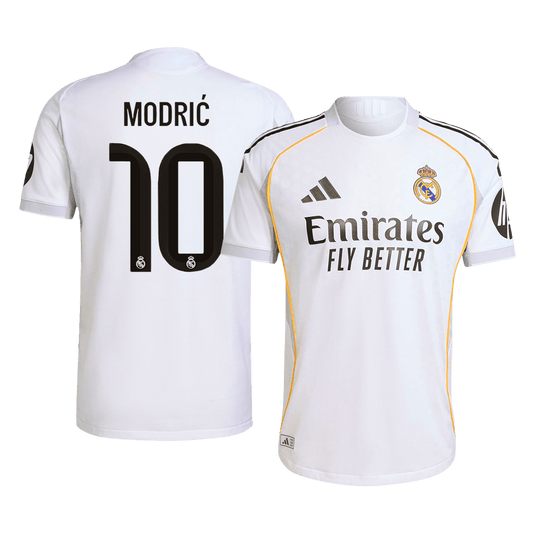 MODRIĆ #10 Real Madrid Hemma Fotbollströjor 2025/26 Autentisk-1