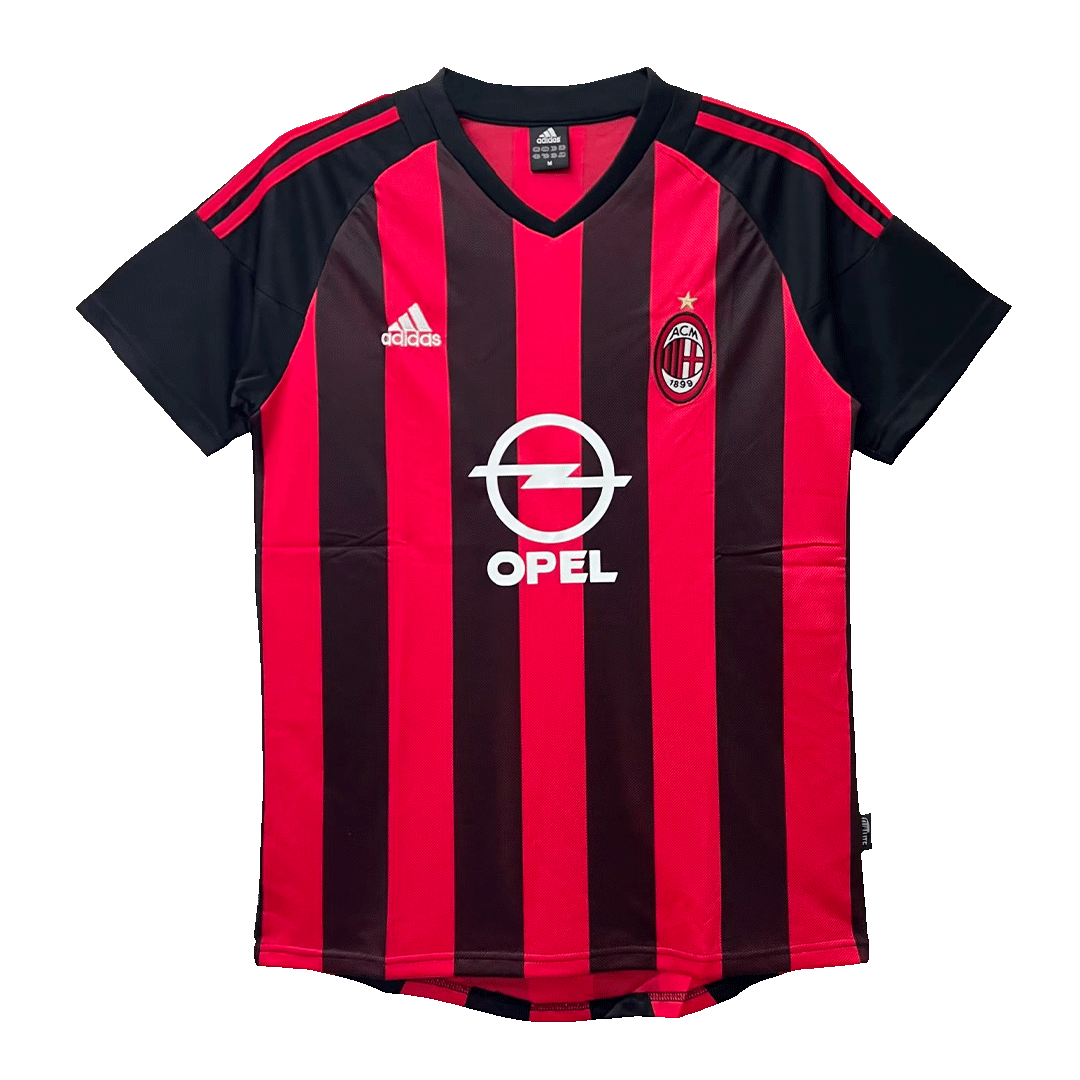 Retro AC Milan Hemma Fotbollströja 2002/03