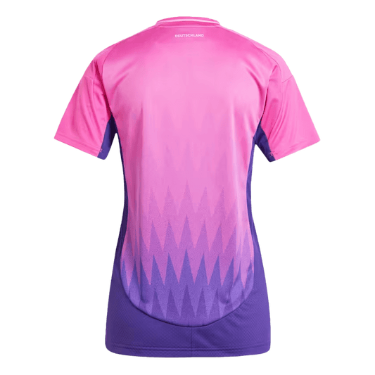 Tyska landslaget Borta Fotbollströjor 2024 Dam-1