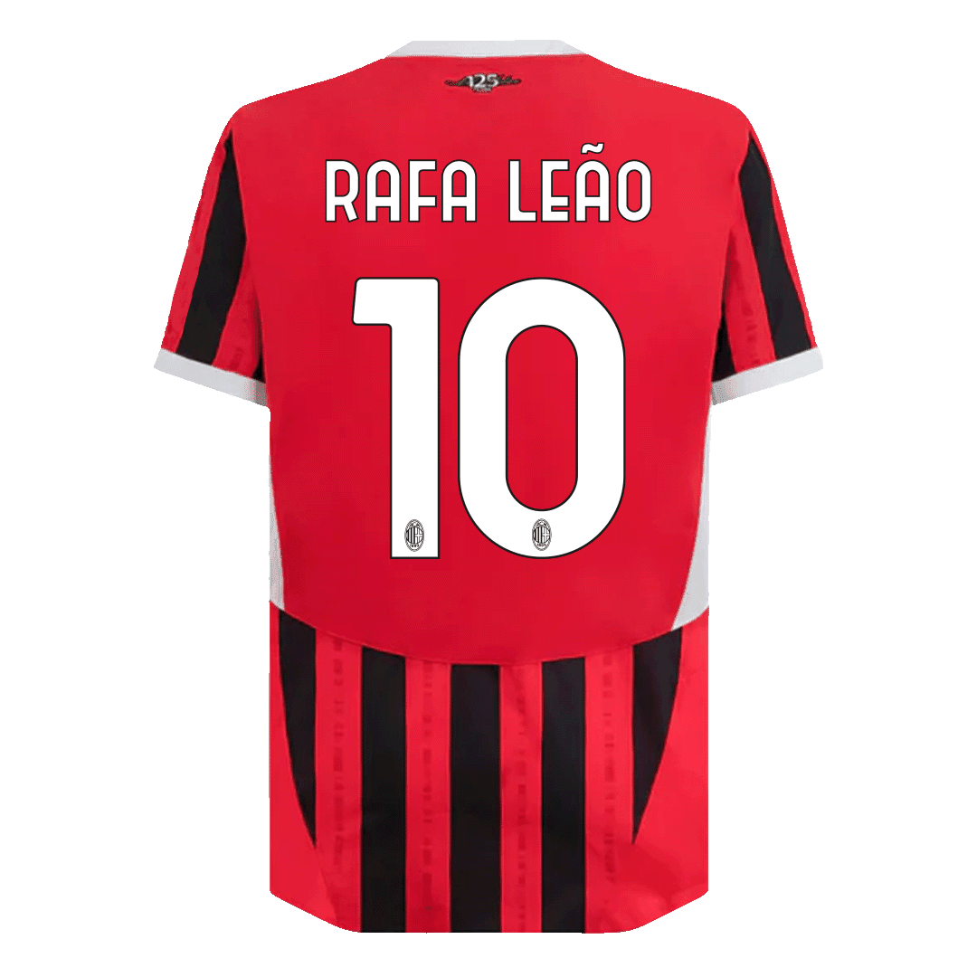 AC Milan Hemma Fotbollströja RAFA LEÃO #10 2024/25 Autentisk