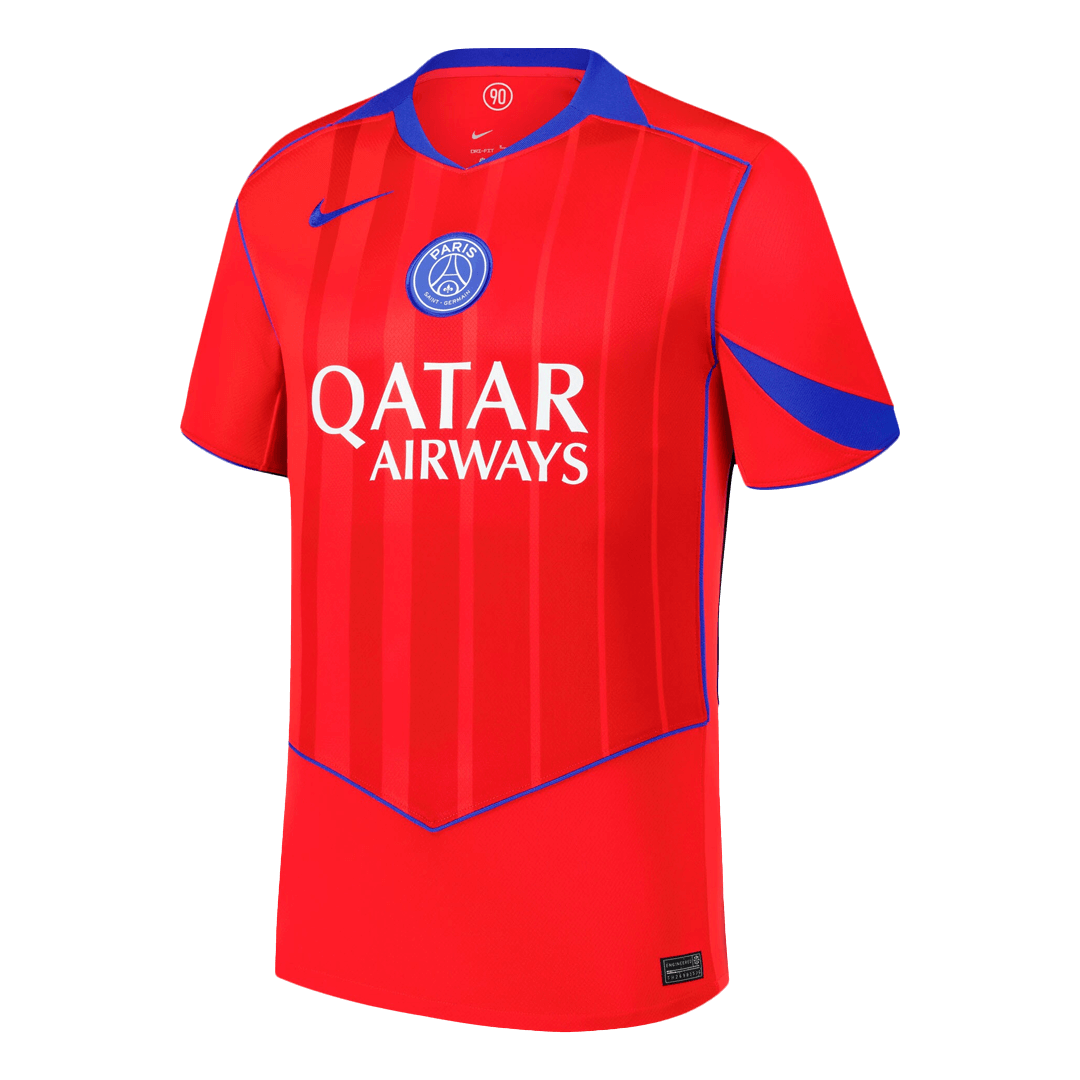 PSG Tröja 2025/26 Tredje Röd stora storlekar