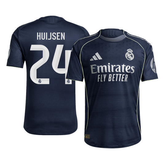 HUIJSEN #24 Real Madrid Tröja 2025/26 Borta Autentisk-1