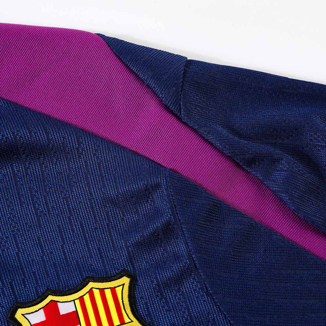 Barcelona Tröja & Träningsset(Jacka+Byxor) 2025/26 Mörkblå Barn