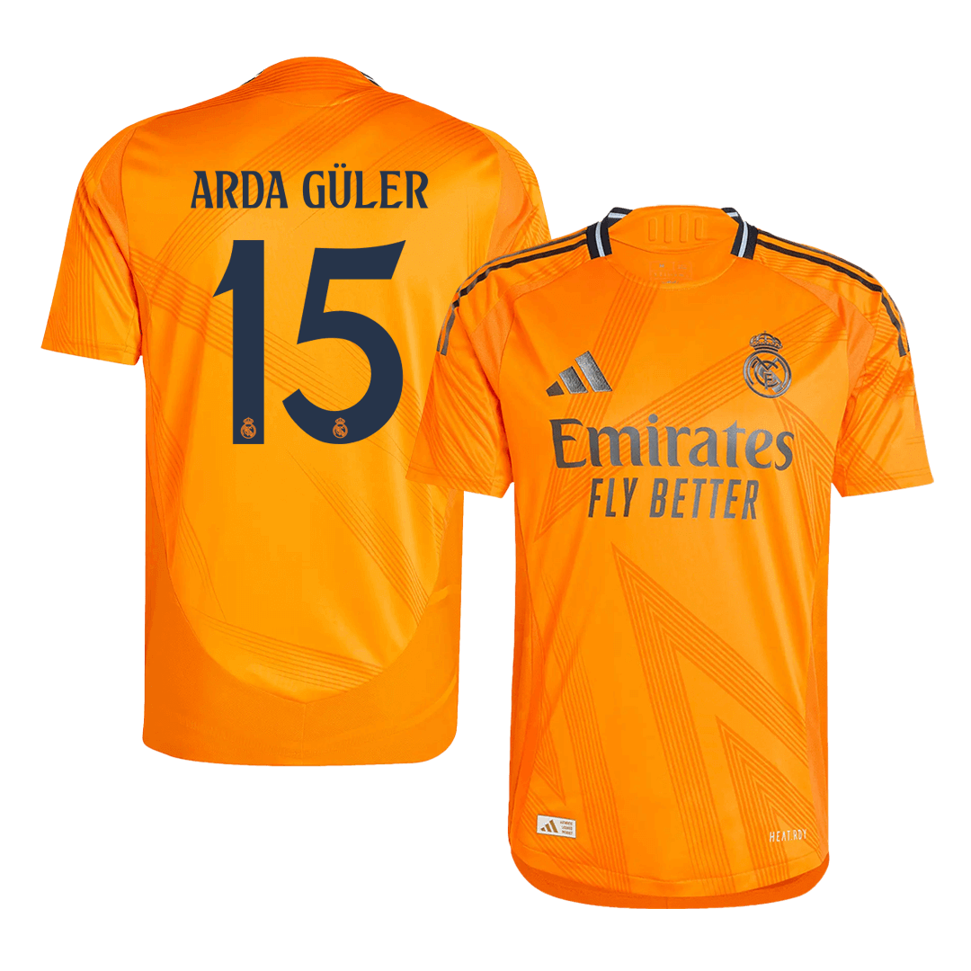 Real Madrid Borta Fotbollströja ARDA GÜLER #15 2024/25 Autentisk