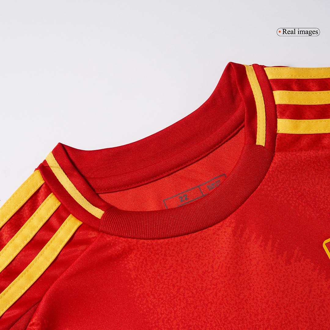 Spanien Hemma Fotbollströja Euro 2024
Fotbollssats Barn