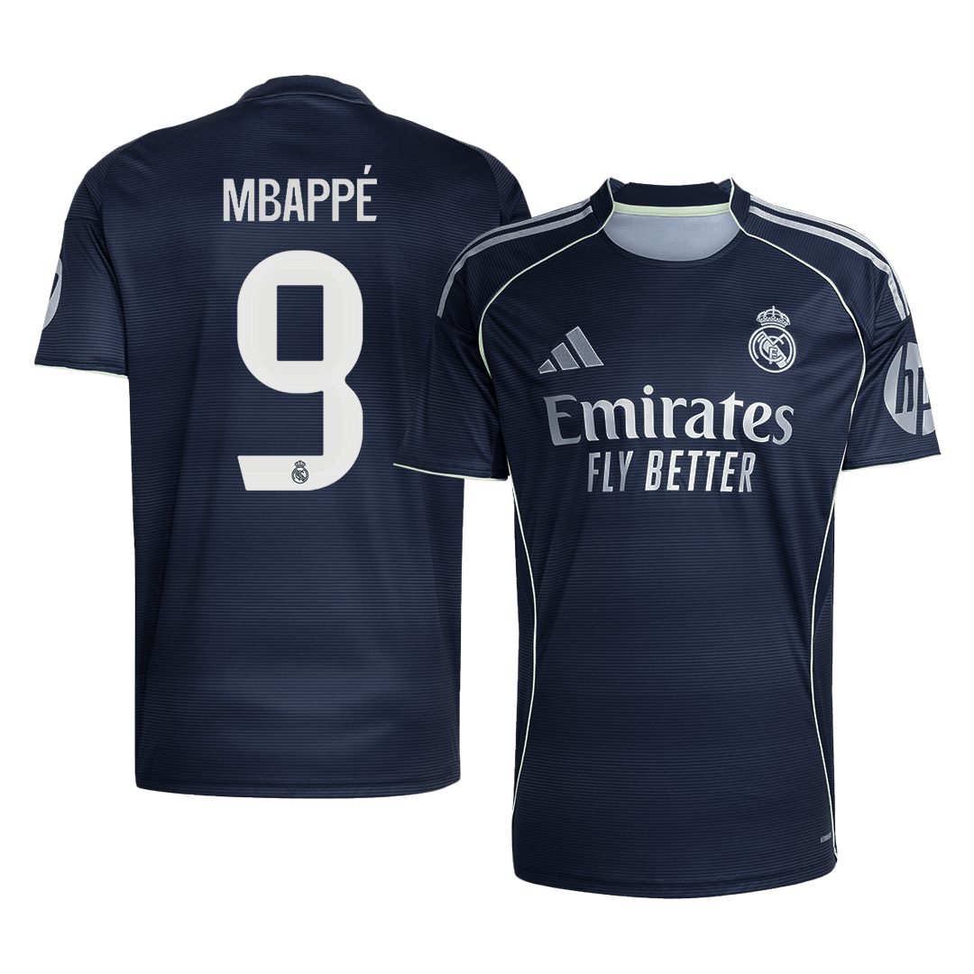 MBAPPÉ #9 Real Madrid Tröja 2025/26 Borta