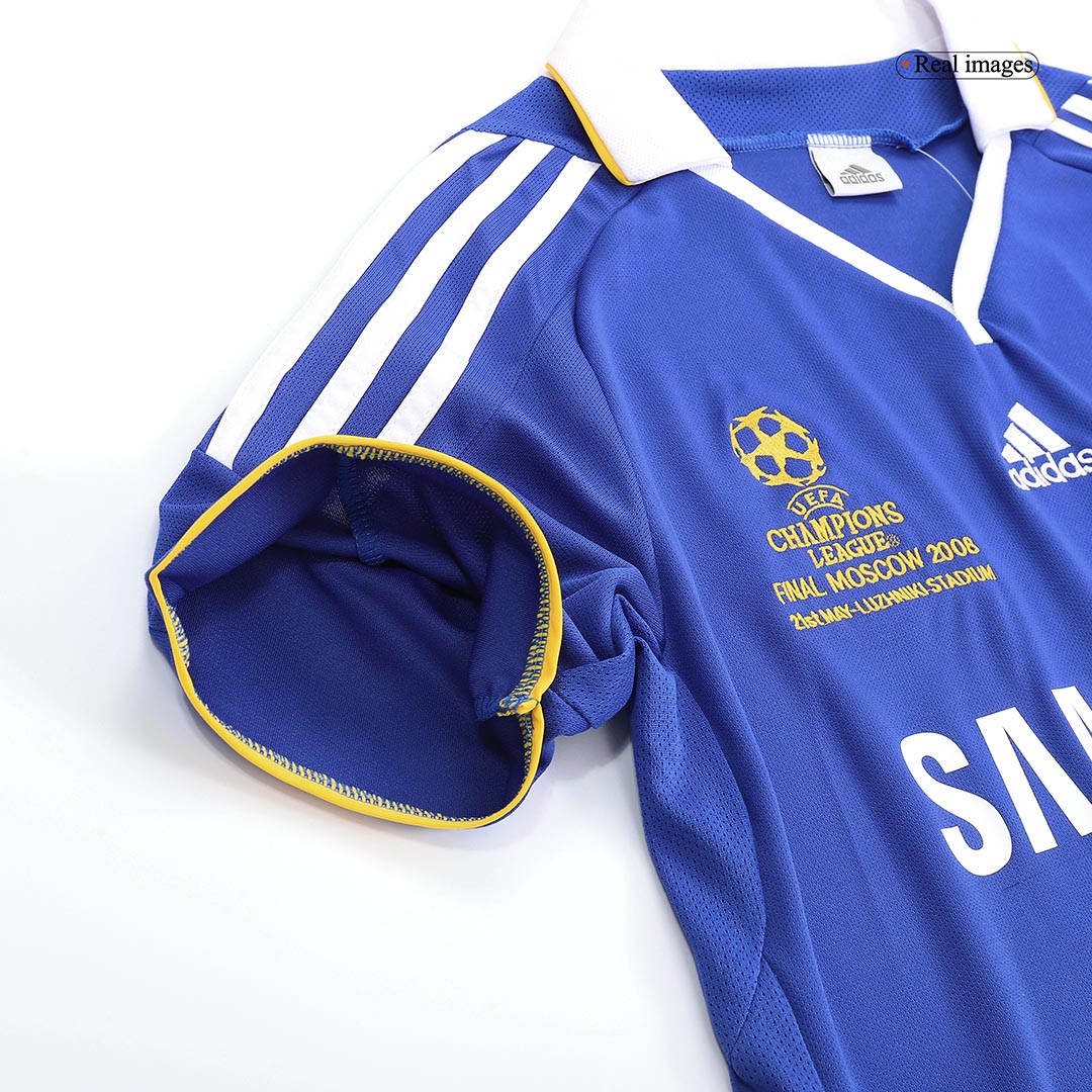 Retro Chelsea Hemma Fotbollströja 2008 - UCL Final