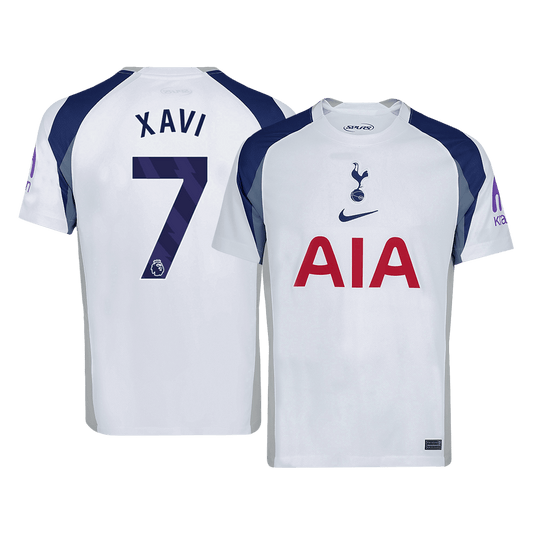 Tottenham Hotspur Tröja XAVI #7 2025/26 Hemma Vit-1