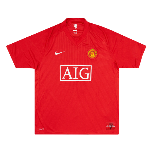 Retro Manchester United Hemma Fotbollströja ROONEY #10 2007/08-1