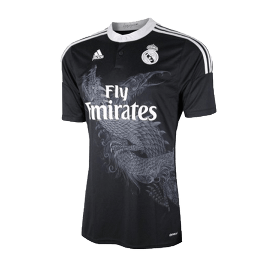 Retro Real Madrid Tredjeställ Fotbollströja RONALDO #7 2014/15-1