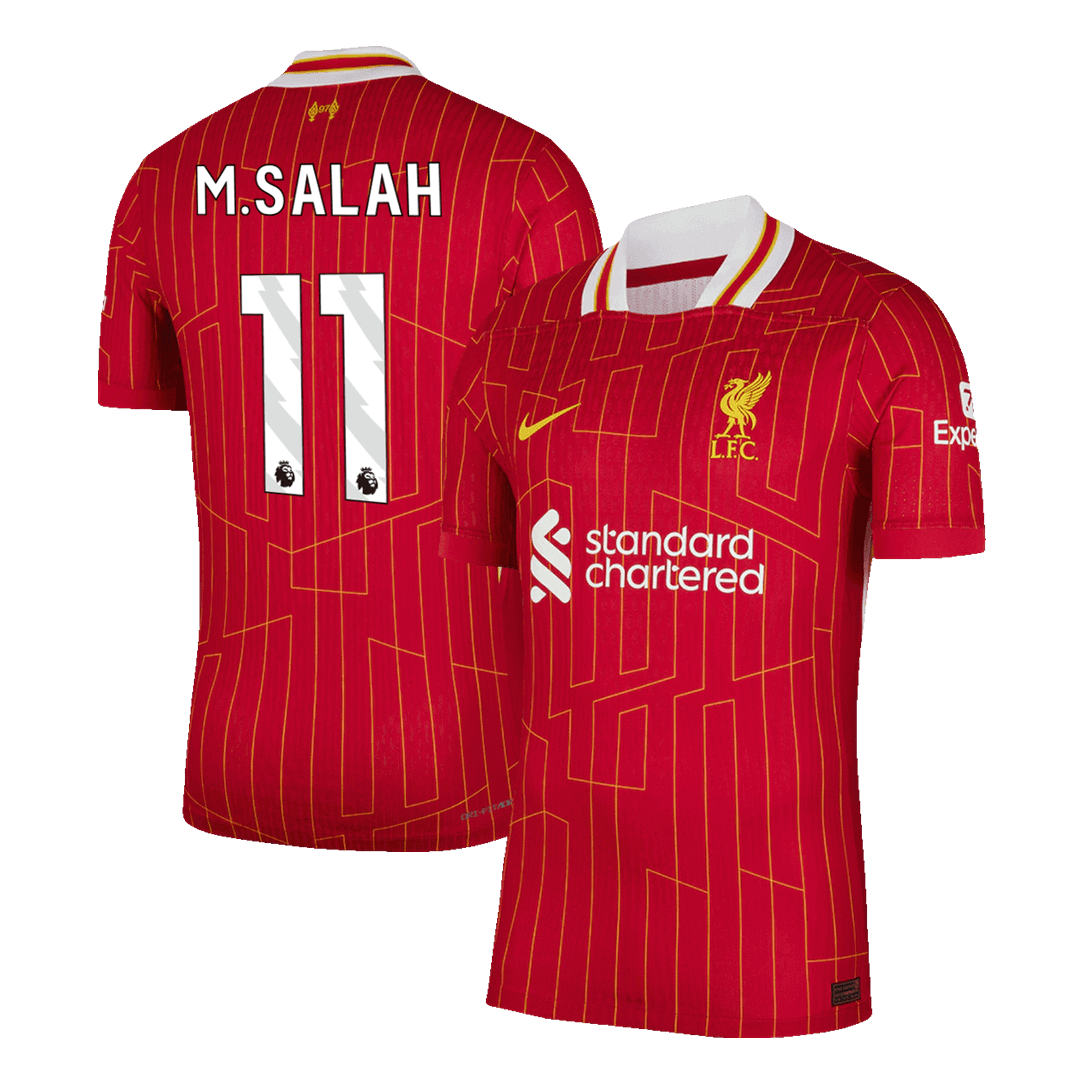 Liverpool Hemma Fotbollströja M.SALAH #11 2024/25 Autentisk