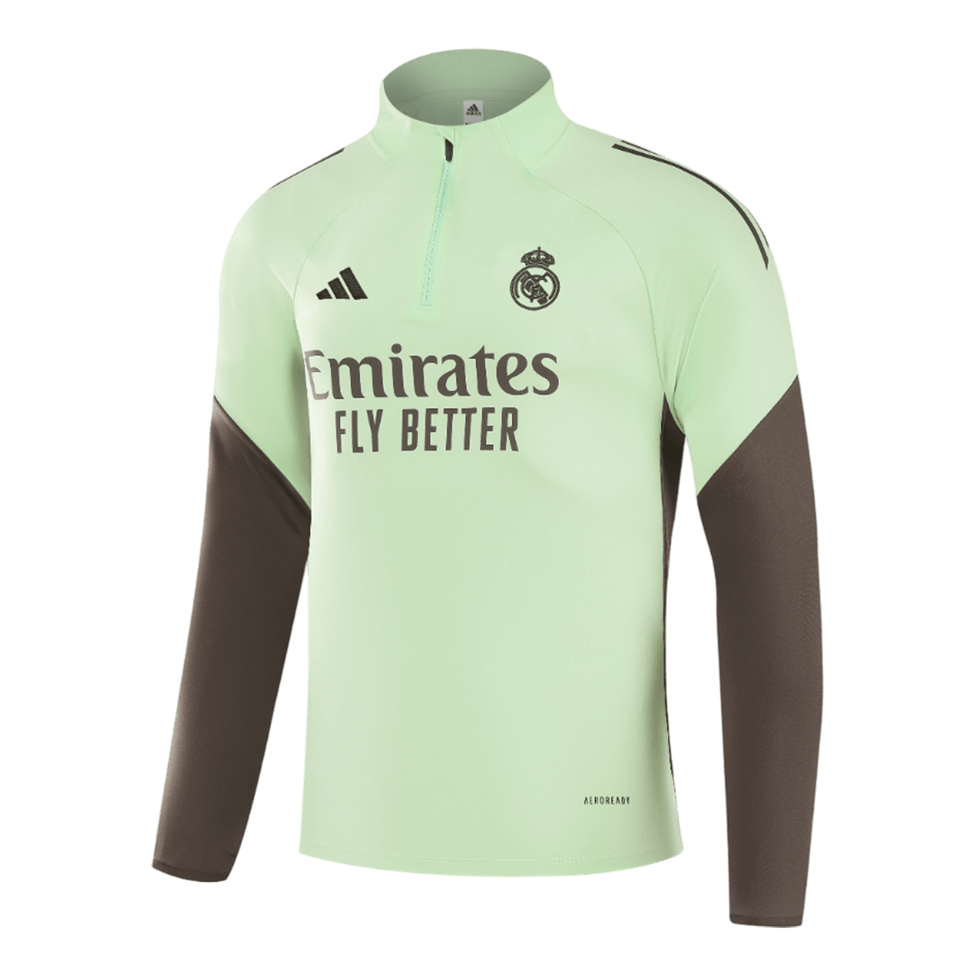 Real Madrid Tröja & Träningsset(Jacka+Byxor) 2025/26 Grön Barn