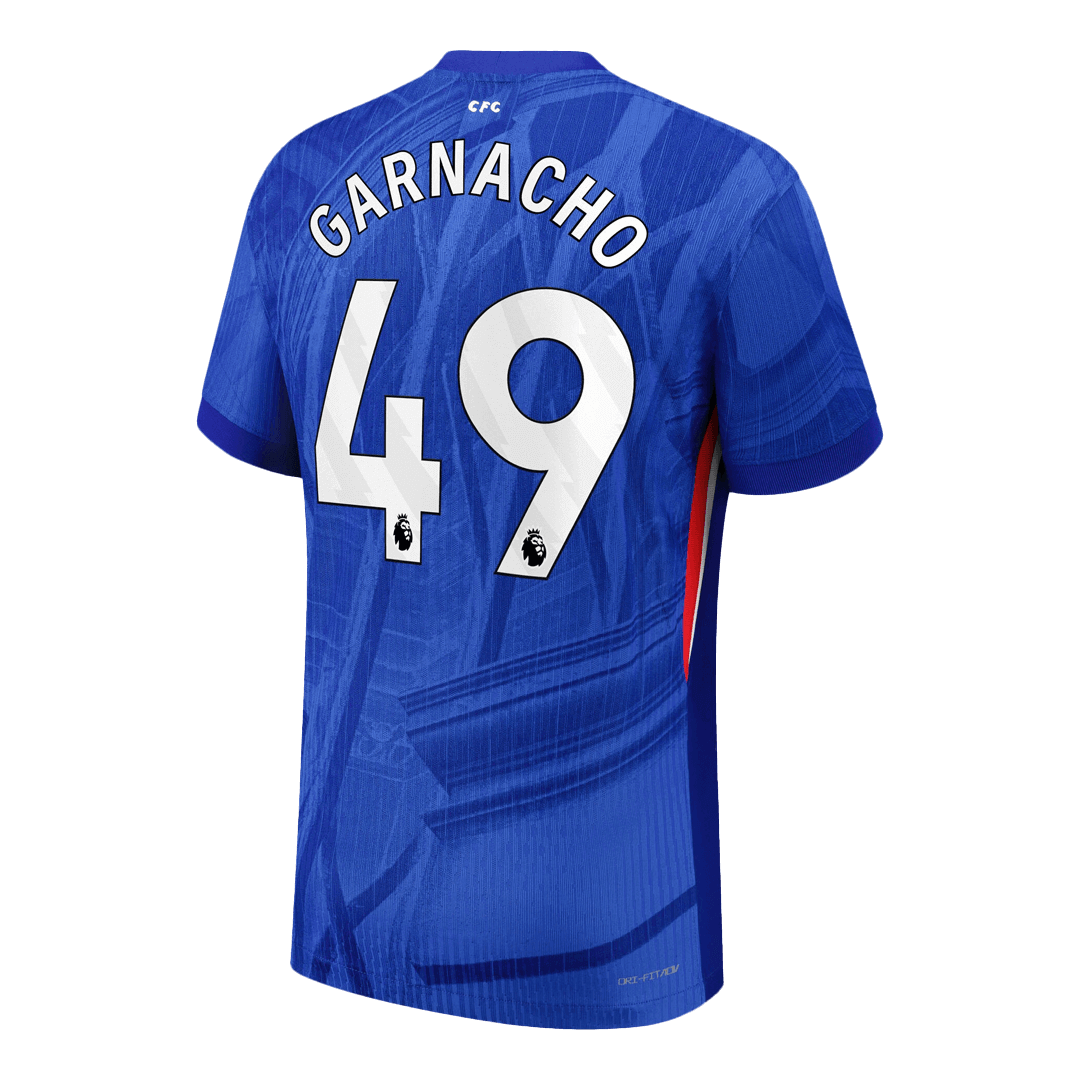 Chelsea Tröja GARNACHO #49 2025/26 Hemma Autentisk Blå