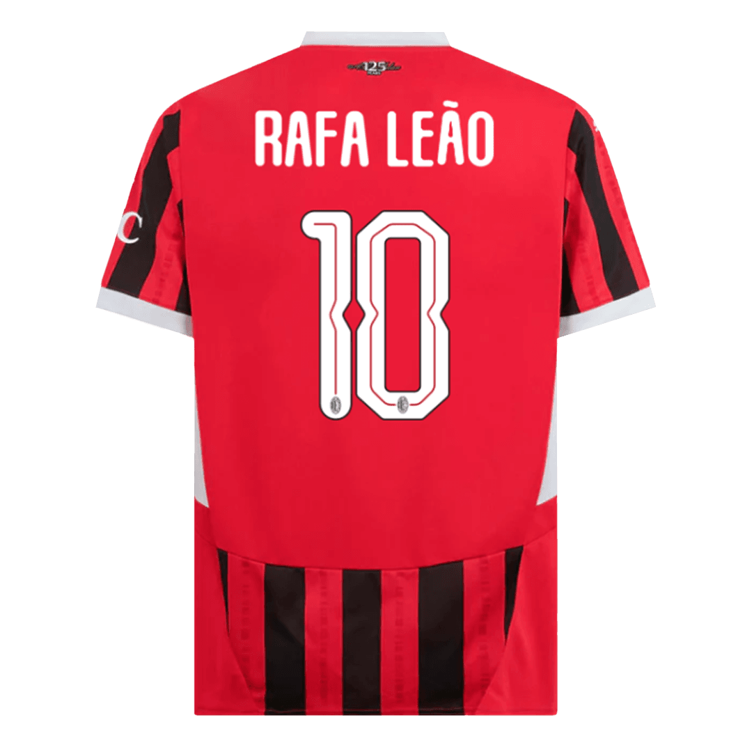 AC Milan Hemma Fotbollströja RAFA LEÃO #10 2024/25 - UCL