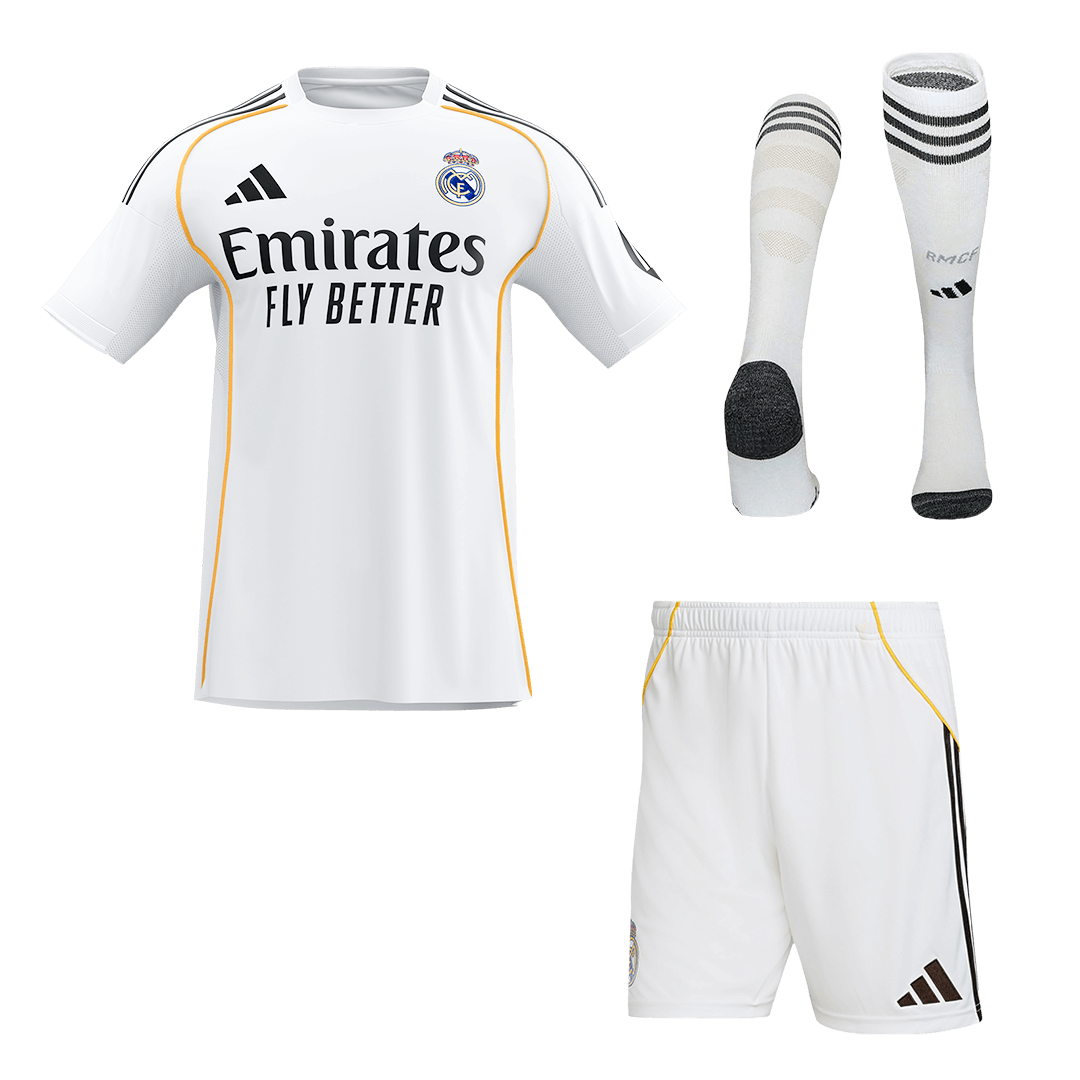 Real Madrid Hemmaställ 2025/26 Vit