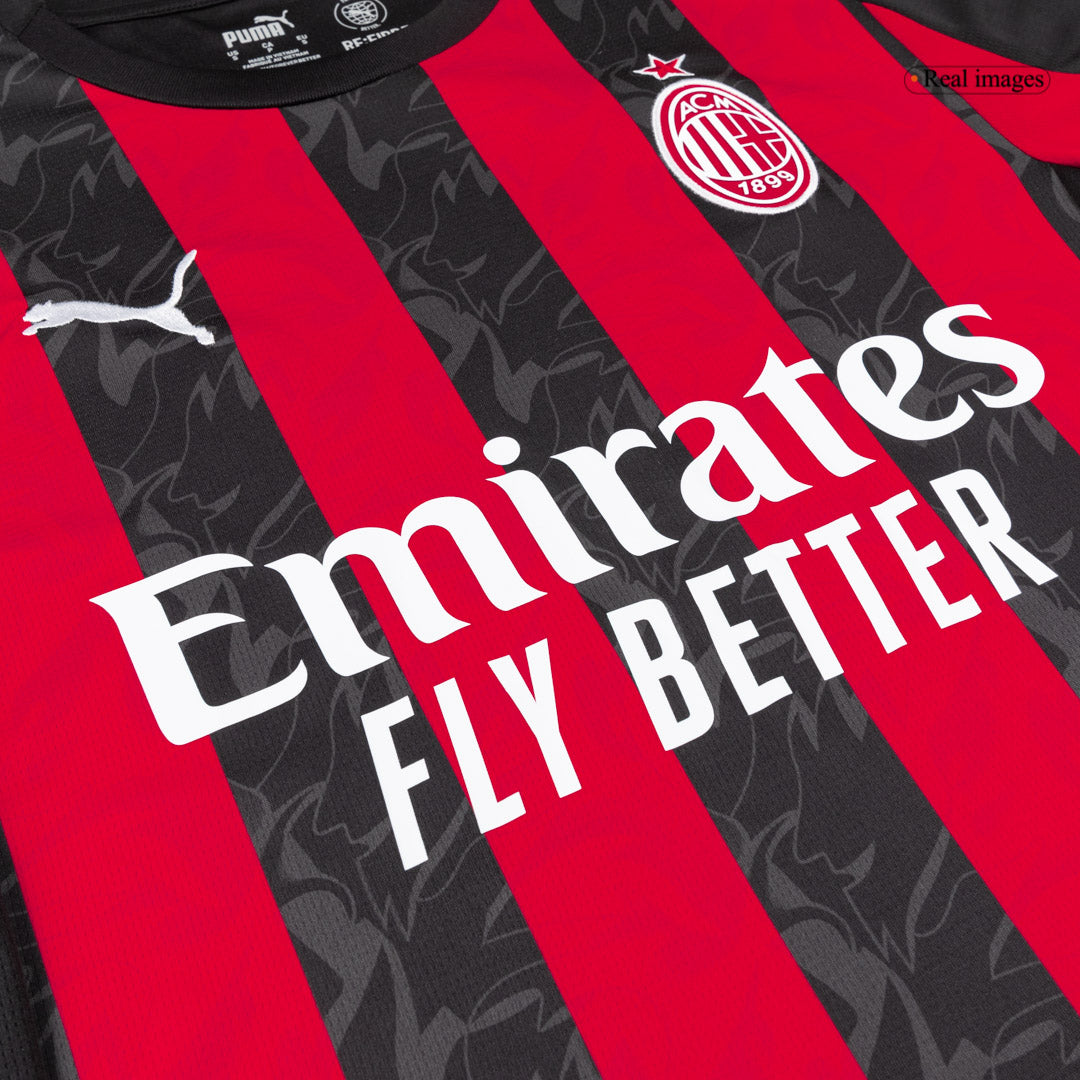 FOFANA #19 AC Milan Tröja 2025/26 Hemma Premium Röd & Svart