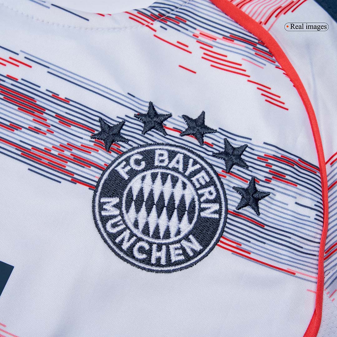 Bayern Munich Tröja 2025/26 Bortaställ Vit Barn
