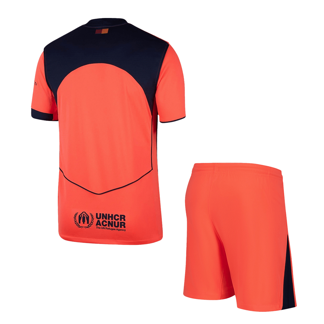 Barcelona Tröja Tredjeställ 2025/26 Orange