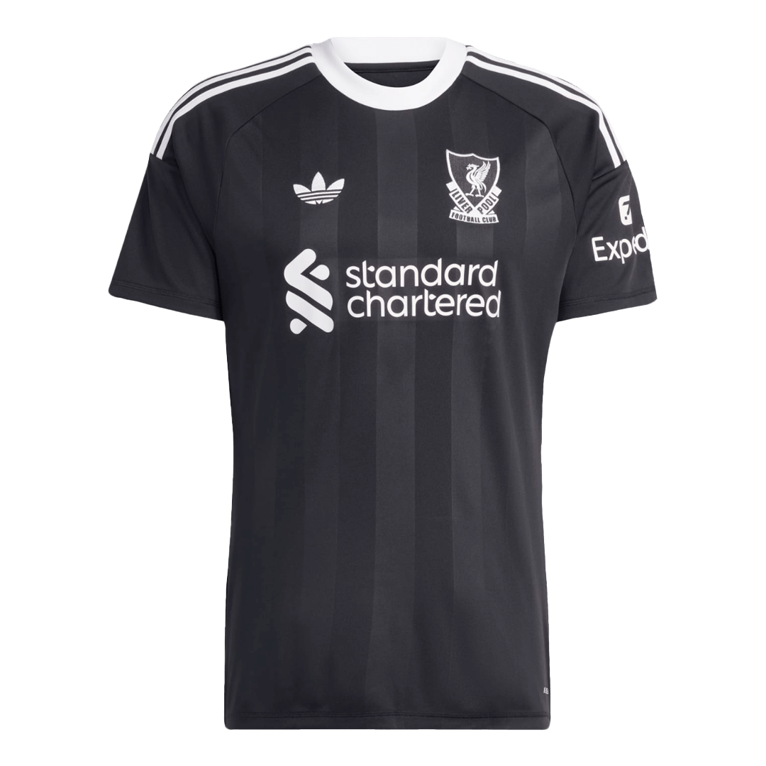 Liverpool Tröja 2025/26 Målvakt Svart