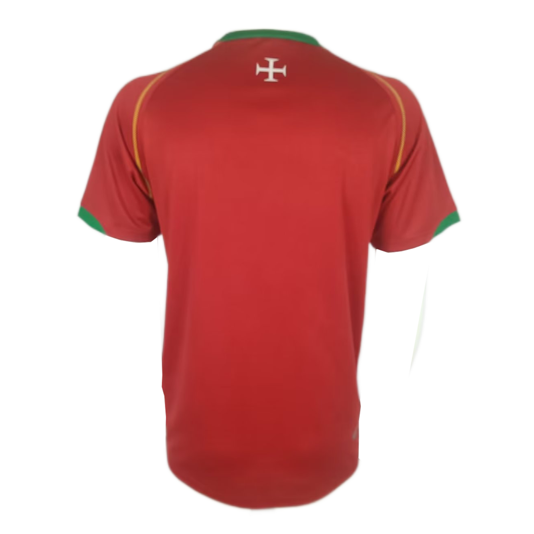 Portugal Hemma Fotbollströjor 2006 Retro