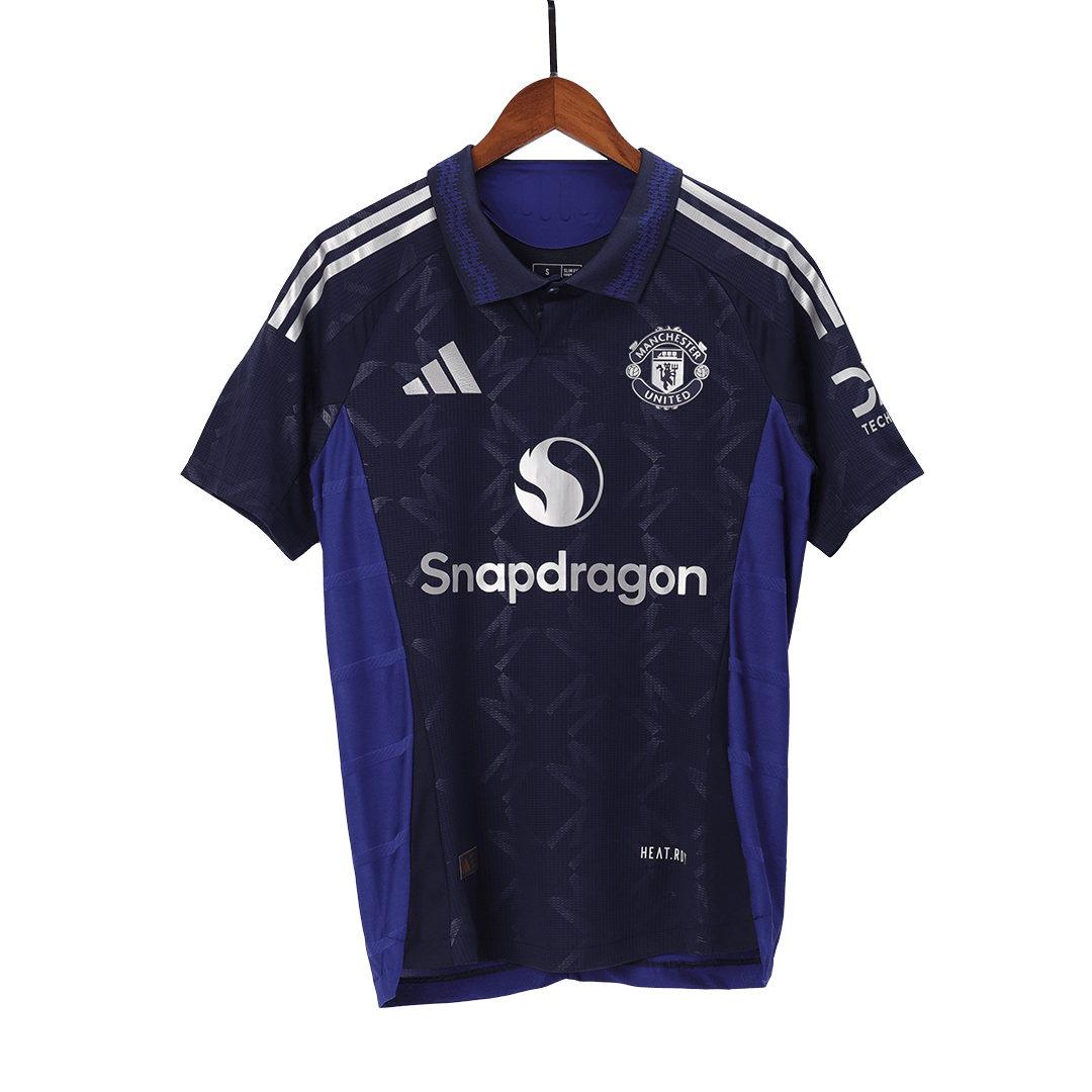 Manchester United Borta Fotbollströja 2024/25 Autentisk