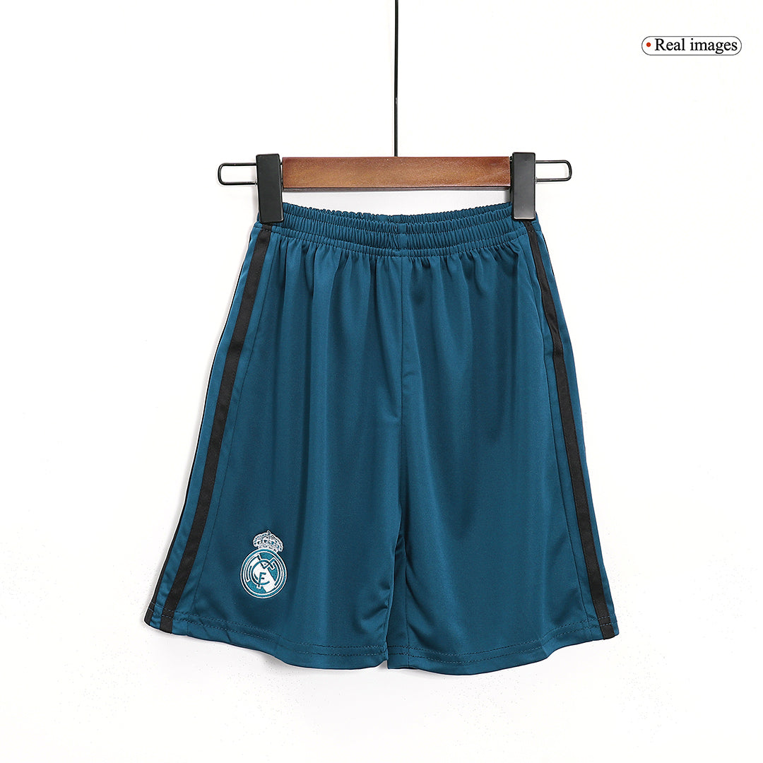 Real Madrid Tredjeställ Fotbollströja 2017/18 Fotbollssats Barn