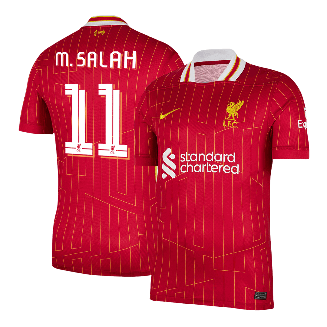 Liverpool Hemma Fotbollströja M.SALAH #11 2024/25 Premium - UCL
