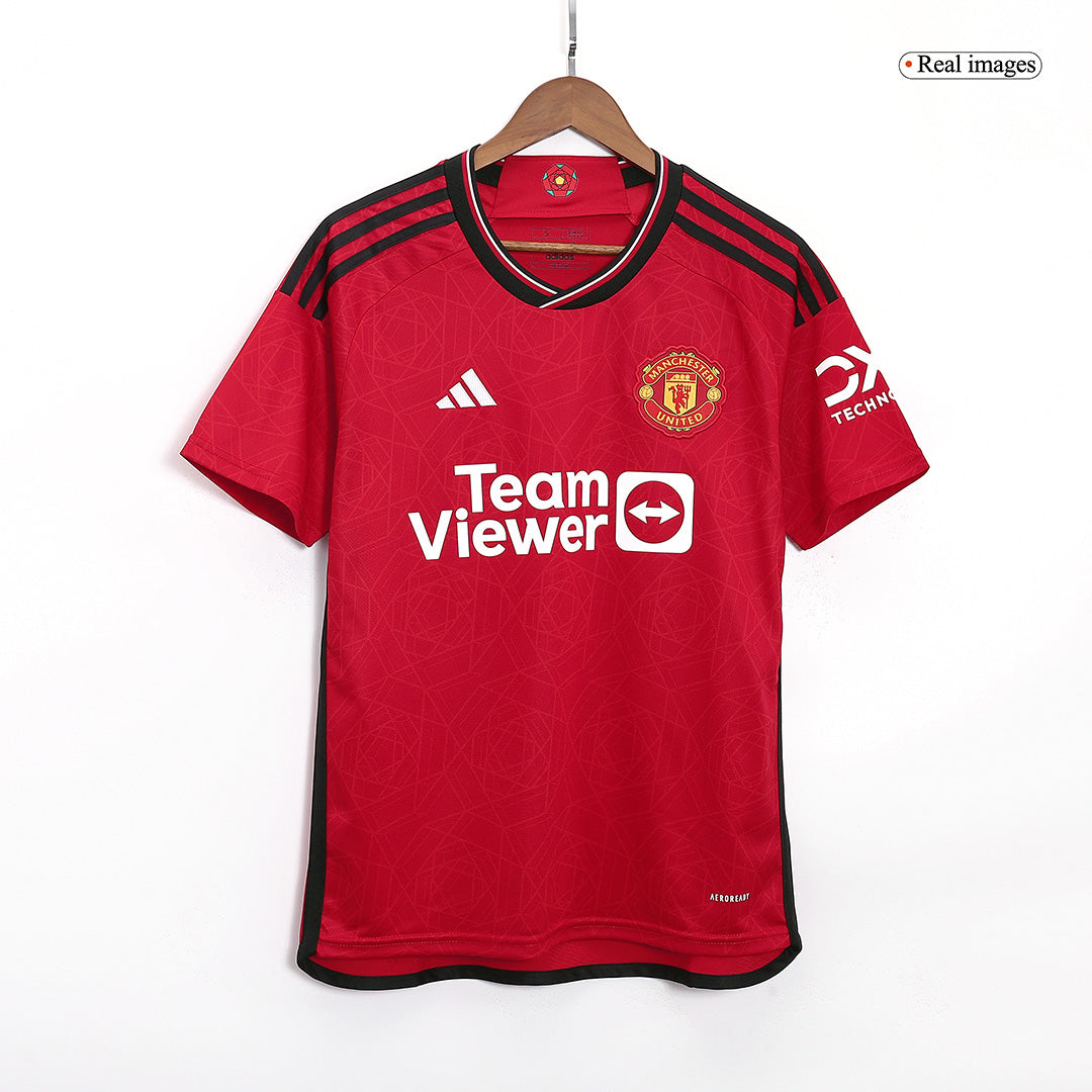 Manchester United Hemma Fotbollströja HÄJLUND #11 2023/24