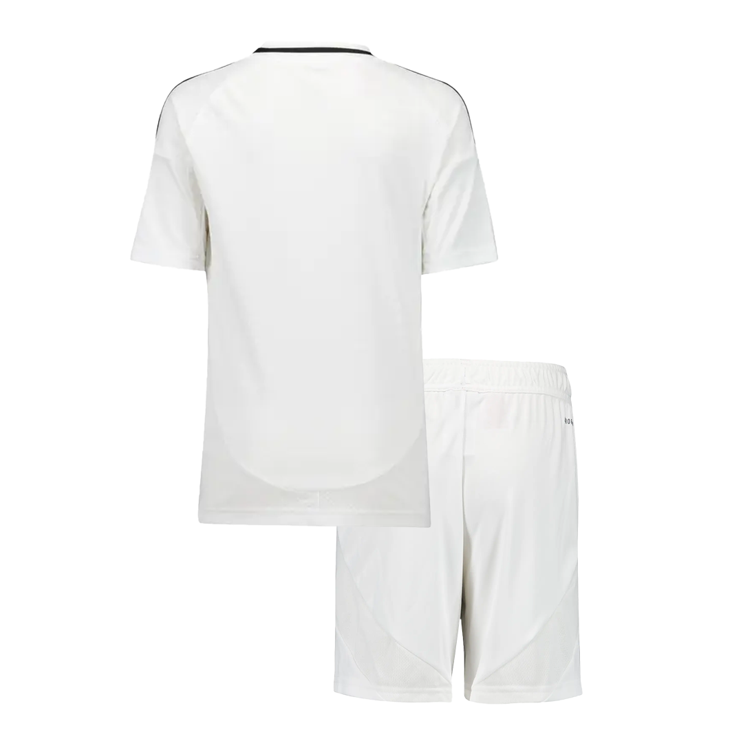 Real Madrid Hemma Fotbollströja 2024/25 Fotbollssats Barn Premium