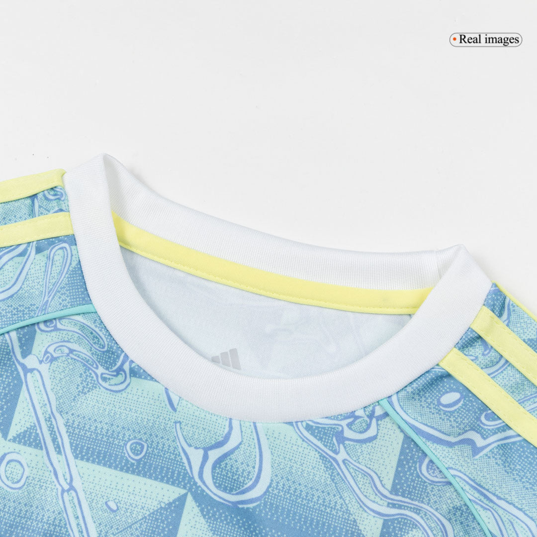 Juventus Tröja 2025/26 Bortaställ Blå Barn