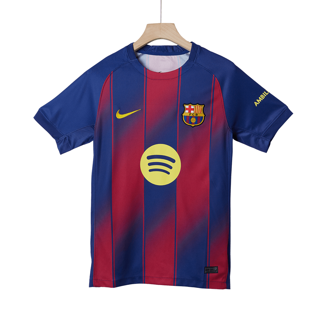 F.DE JONG #21 Barcelona Tröja 2025/26 Hemma - UCL