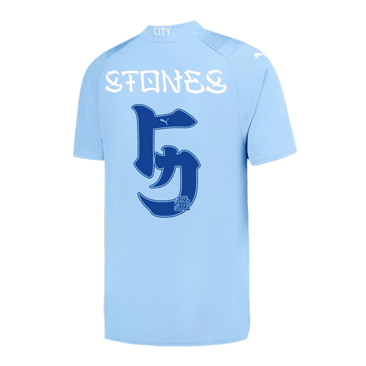 Manchester City Hemma Fotbollströja STONES #5 2023/24-1