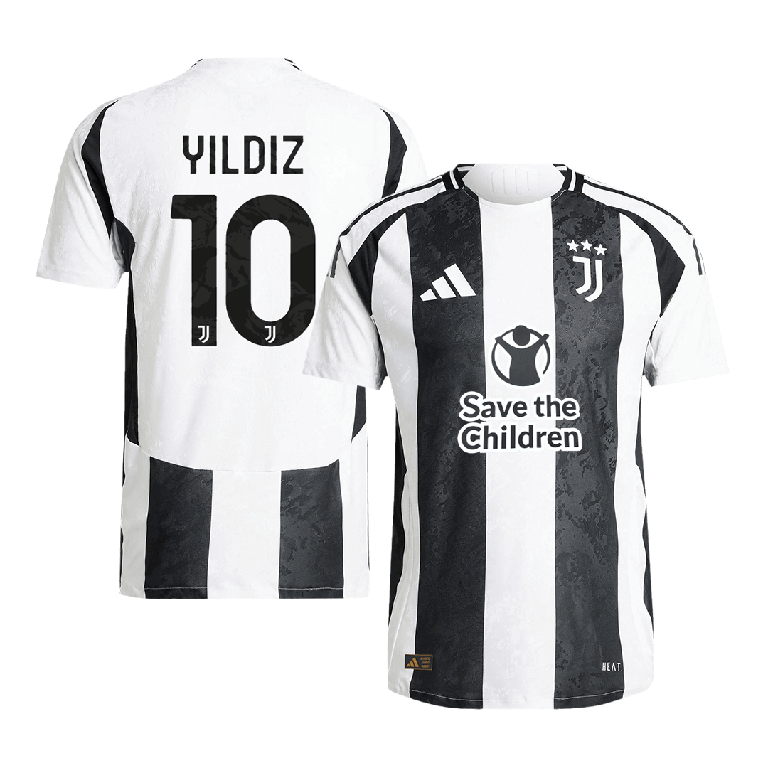 Juventus Hemma Fotbollströja YILDIZ #10 2024/25 Autentisk