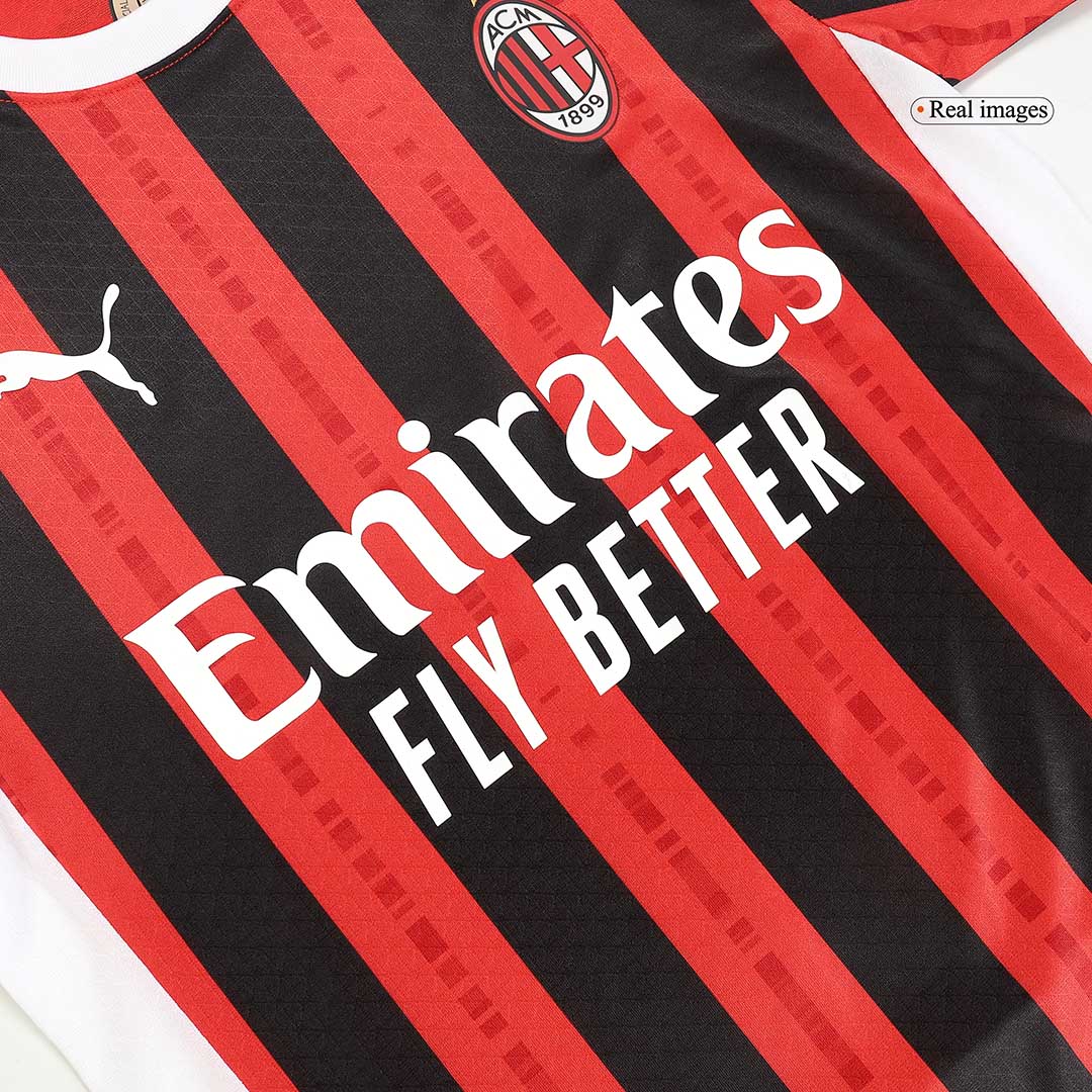 AC Milan Hemma Fotbollströja 2024/25 Autentisk
