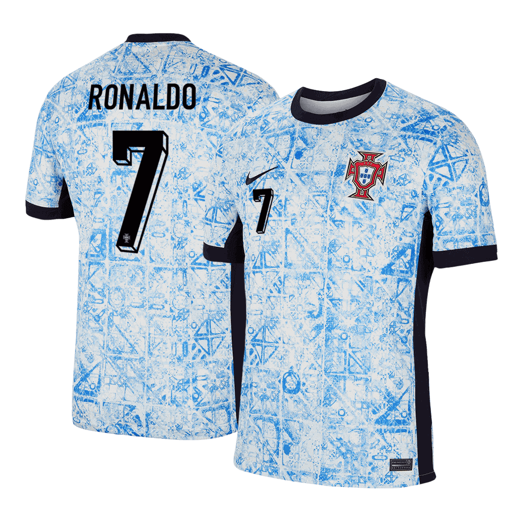 RONALDO #7 Portugal Borta Fotbollströjor Euro 2024