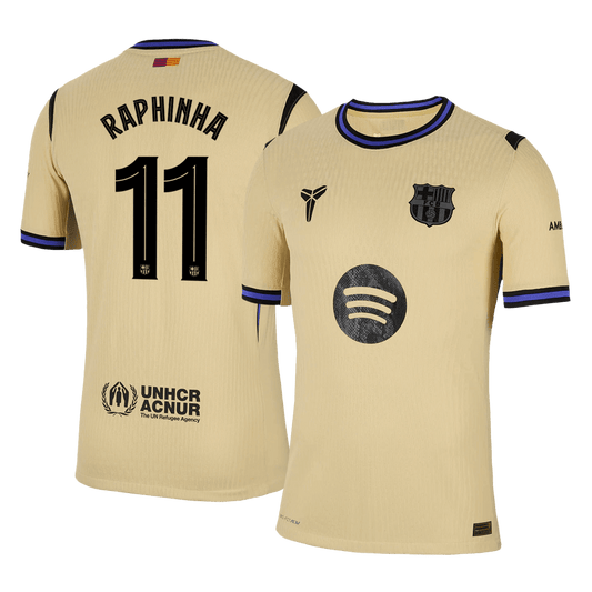 RAPHINHA #11 Barcelona Tröja 2025/26 Borta Autentisk - UCL-1