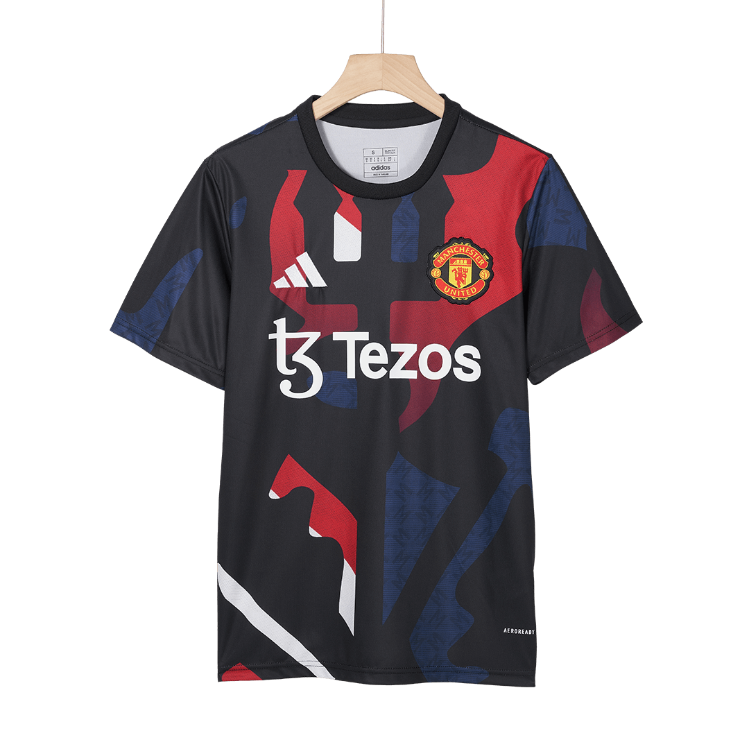 Manchester United Före match Fotbollströja 2024/25
