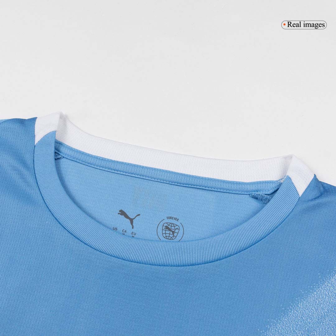 REIJNDERS #4 Manchester City Tröja 2025/26 Hemma Premium Blå