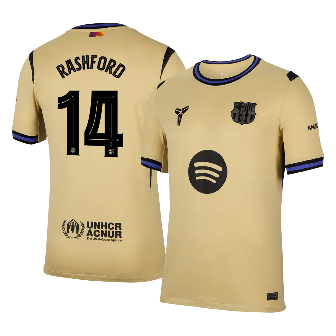 RASHFORD #14 Barcelona Tröja 2025/26 Borta - UCL