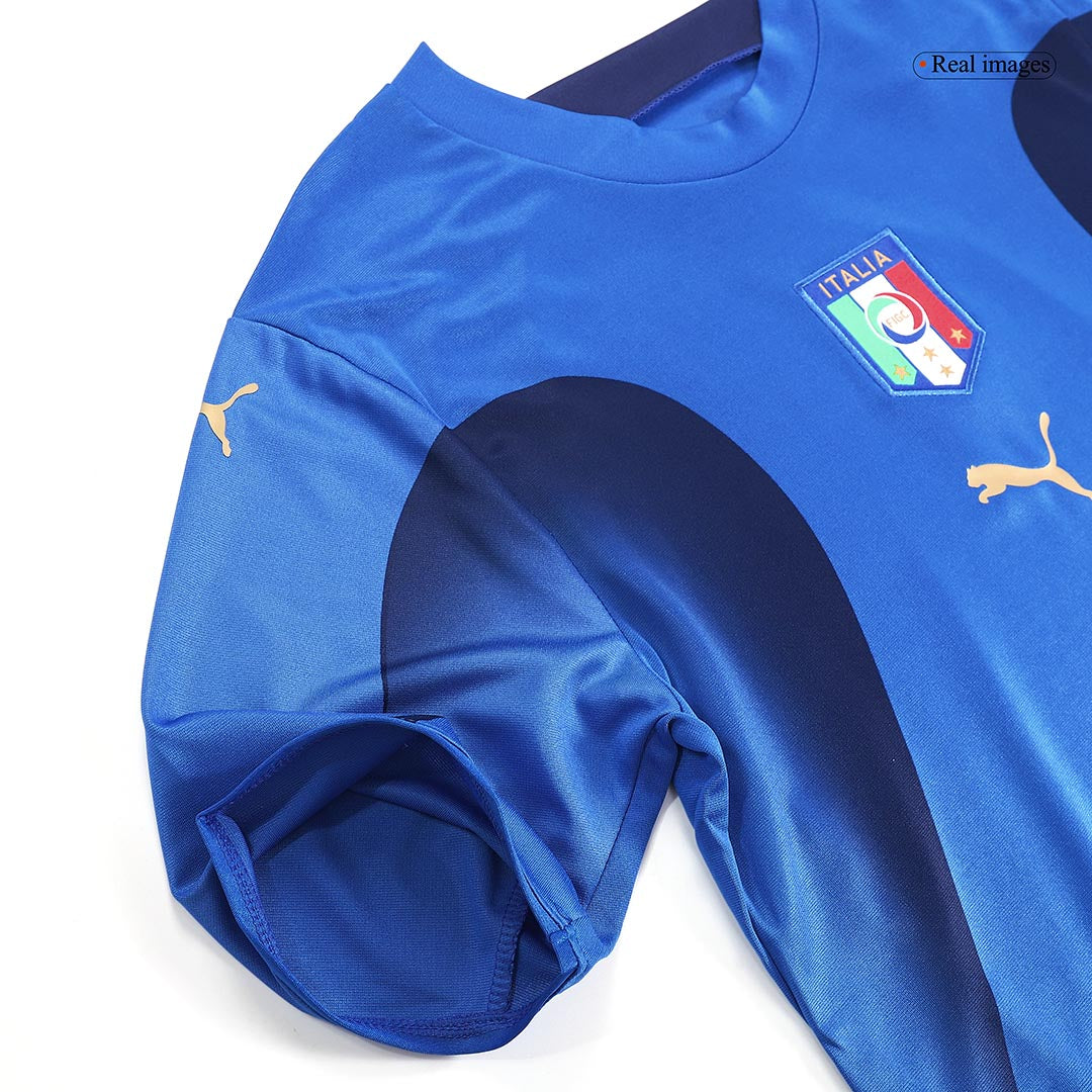 Italien Hemma Fotbollströjor 2006 Retro