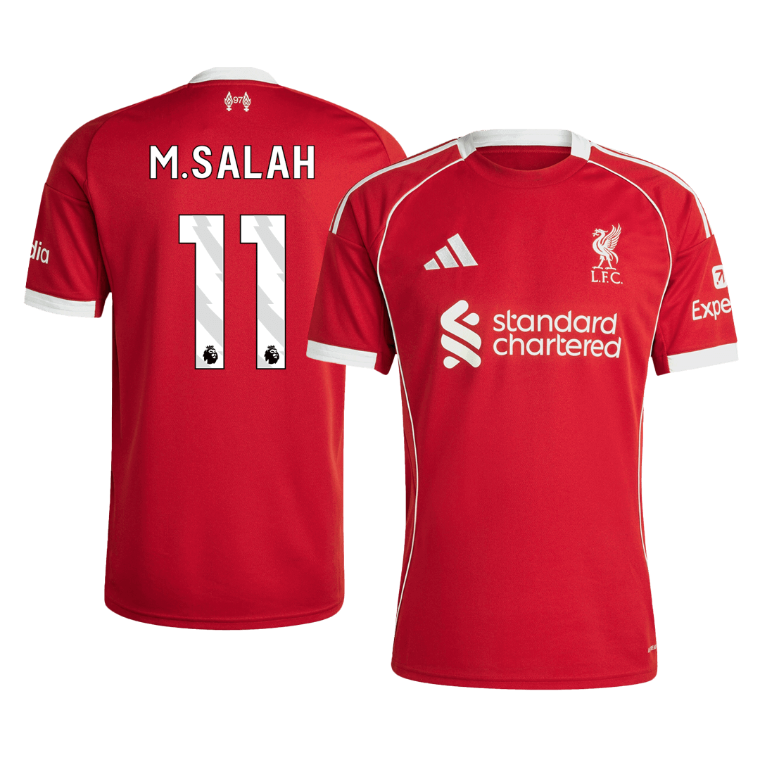 M.SALAH #11 Liverpool Tröja 2025/26 Hemma
