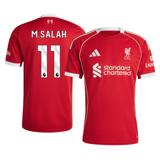 M.SALAH #11 Liverpool Tröja 2025/26 Hemma-1