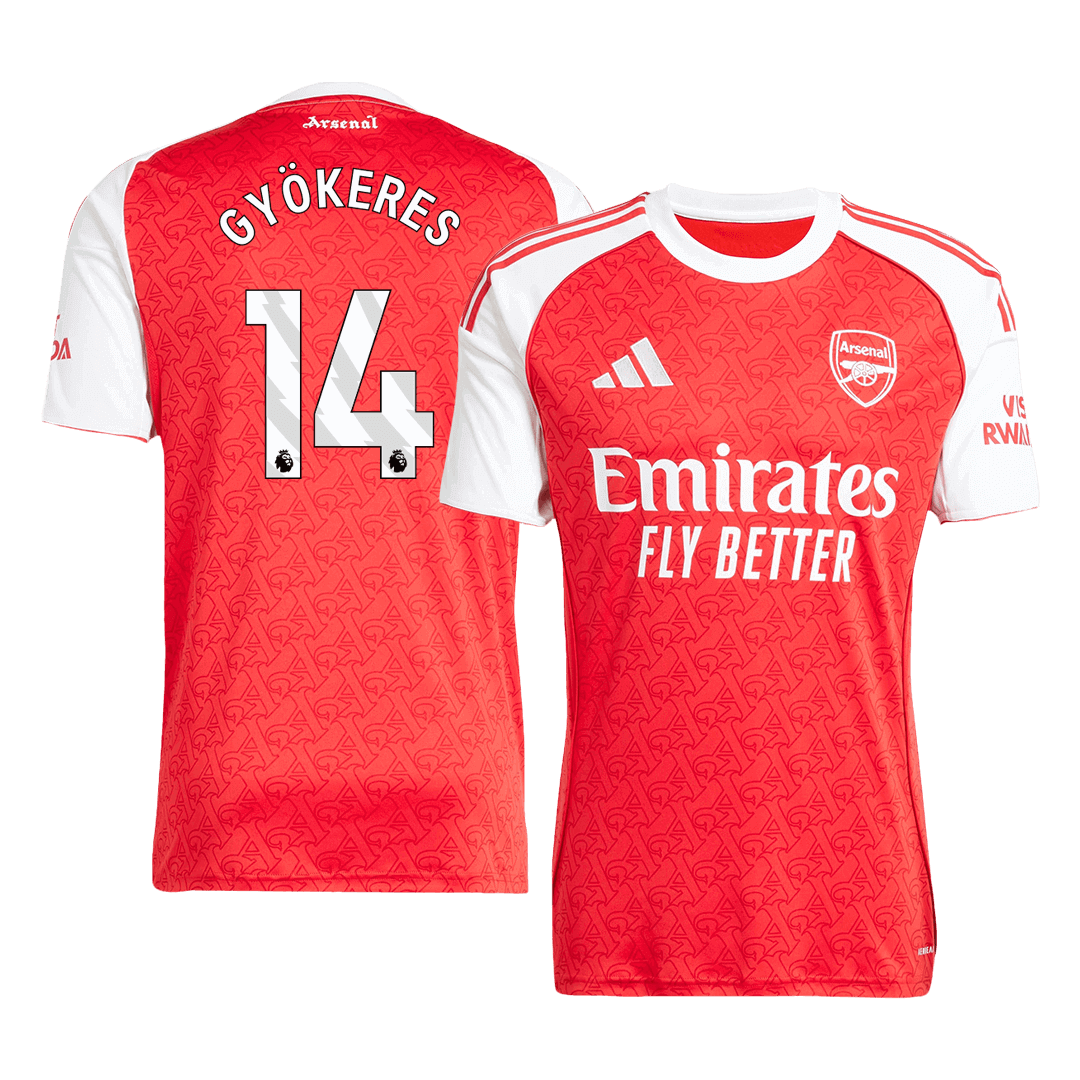 GYÖKERES #14 Arsenal Tröja 2025/26 Hemma