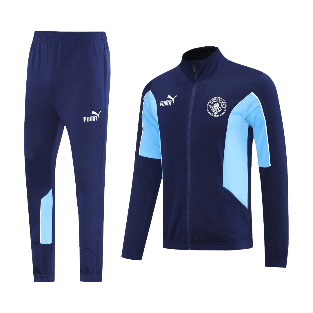 Manchester City Träningsset (Jacka+Byxor) 2025/26 Mörkblå