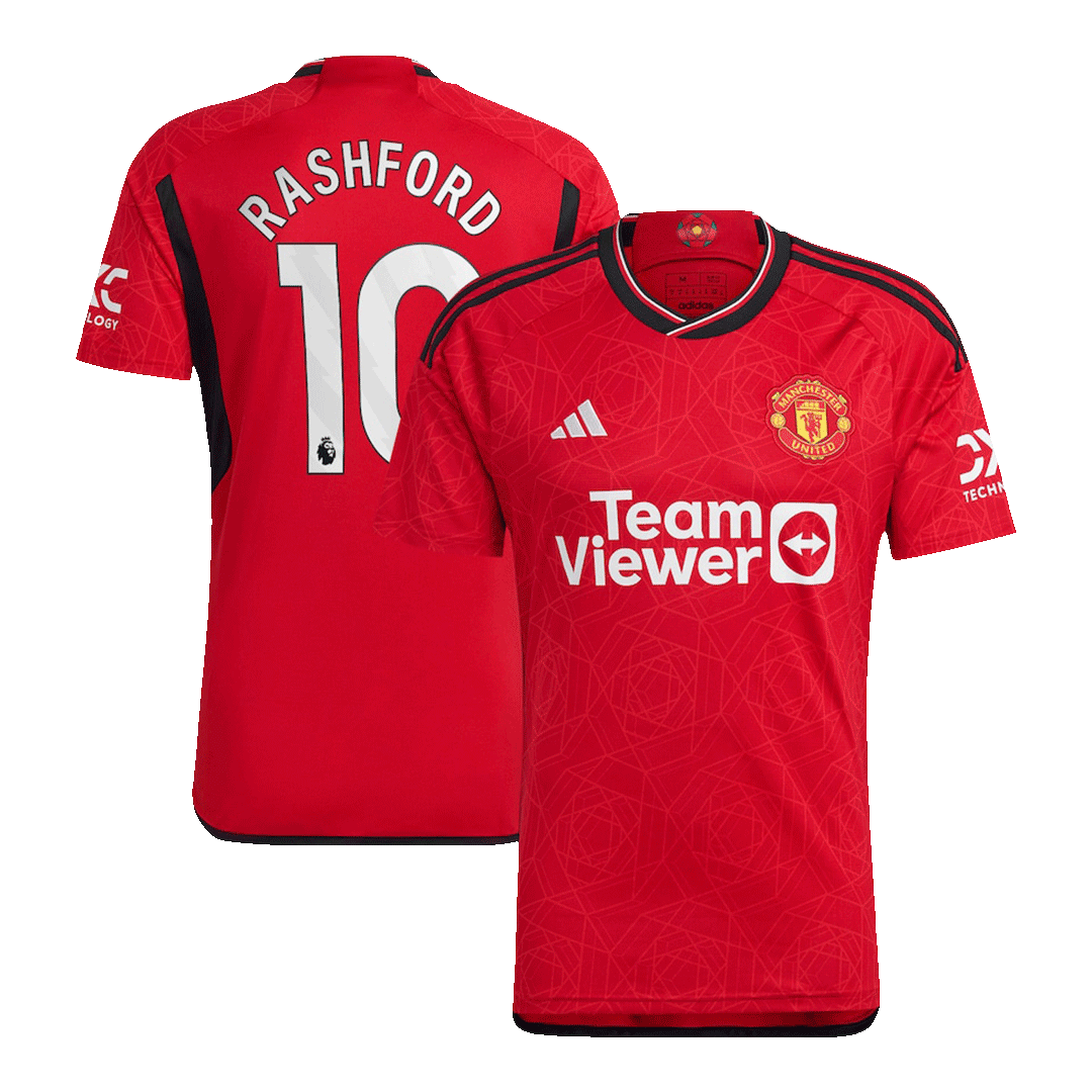 Manchester United Hemma Fotbollströja RASHFORD #10 2023/24