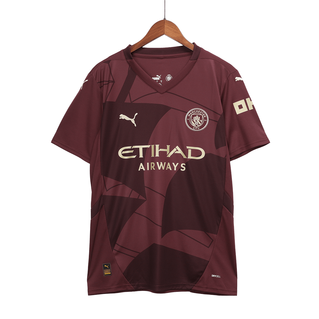 Manchester City Tredjeställ Fotbollströja 2024/25